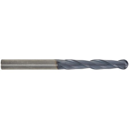 Cgs Tool 2 Flute Xl Length Ball End Mill 3/16"Dia 1-1/8"Loc 3"Oal W/Altin 822-1875- ALTiN